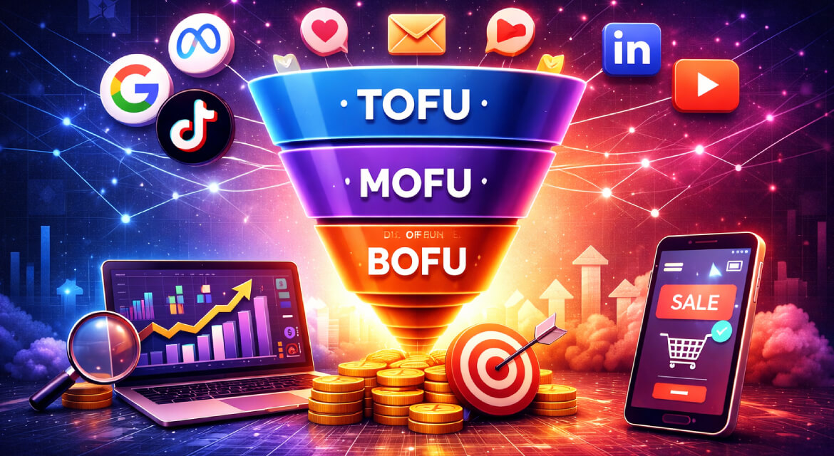 Full Funnel Reklam Stratejisi Nedir? TOFU–MOFU–BOFU ile Dijitalde Satışa Giden Yol